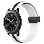 For Samsung Gear S3 Frontier / White+Black