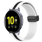 For Samsung Galaxy Watch Active 2 40mm / White+Black