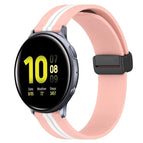 For Samsung Galaxy Watch Active 2 40mm / Pink+White