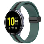 For Samsung Galaxy Watch Active 2 44mm / Olive Green + Black