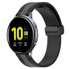 For Samsung Galaxy Watch Active 2 44mm / Black+Grey
