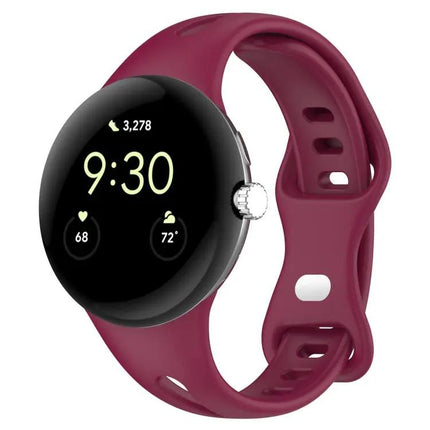 Slim Silicone Band Waterdrop For Pixel Watch Butterfly 41mm