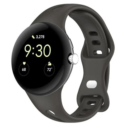 Slim Silicone Band Waterdrop For Pixel Watch Butterfly 41mm