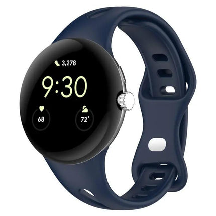 Slim Silicone Band Waterdrop For Pixel Watch Butterfly 41mm