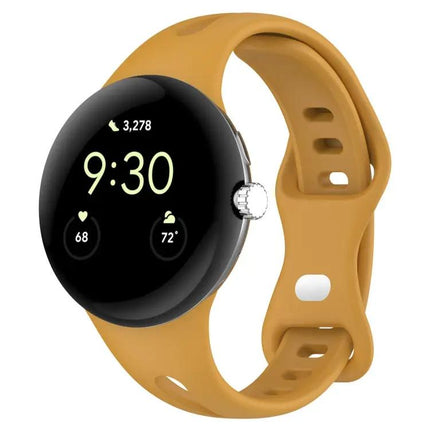 Slim Silicone Band Waterdrop For Pixel Watch Butterfly 41mm
