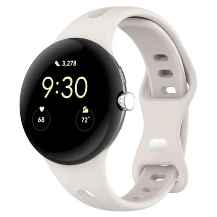 Slim Silicone Band Waterdrop For Pixel Watch Butterfly 41mm