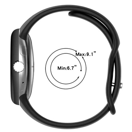 Slim Silicone Band Waterdrop For Pixel Watch Butterfly 41mm