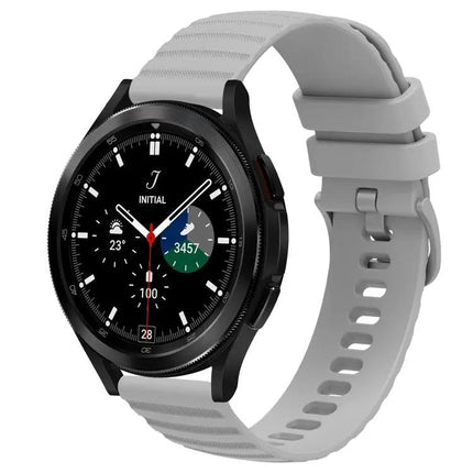 20mm Silicone Watch Band Wavy Dot for Galaxy Watch4 42/46mm