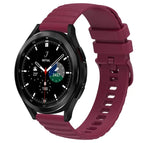 For Samsung  Galaxy Watch 4 Classic 46mm / Wine Red
