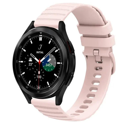 20mm Silicone Watch Band Wavy Dot for Galaxy Watch4 42/46mm