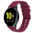 For Samsung Galaxy Watch Active 2 40mm / Wine Red
