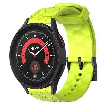 20mm Silicone Football Band For Samsung Watch 45mm