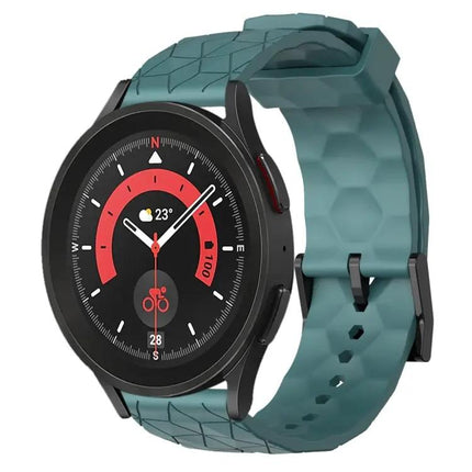 20mm Silicone Football Band For Samsung Watch 45mm