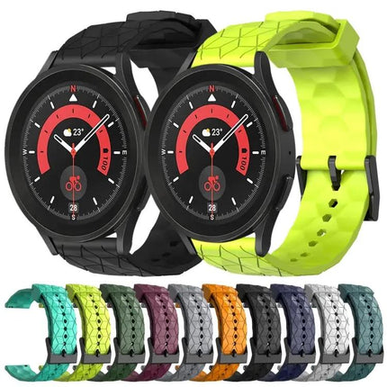 20mm Silicone Football Band For Samsung Watch 45mm