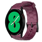 For Samsung Galaxy Watch 4 44mm / Wine Red