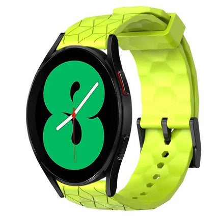 20mm Silicone Football Band For Samsung Watch 45mm