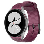 For Samsung Galaxy Watch 4 40mm / Wine Red