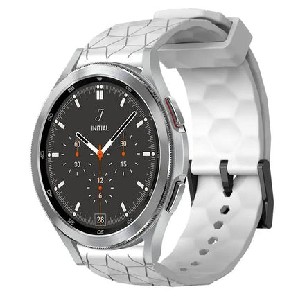 20mm Football Pattern Silicone Watch Band For Samsung