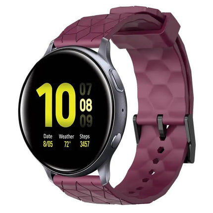 20mm Football Silicone Watch Band for Galaxy 42/44mm