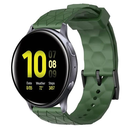 20mm Football Silicone Watch Band for Galaxy 42/44mm