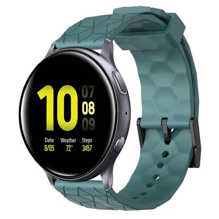 20mm Football Silicone Watch Band for Galaxy 42/44mm