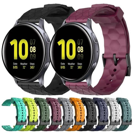 20mm Football Silicone Watch Band for Galaxy 42/44mm