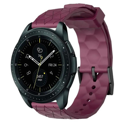 20mm Football Silicone Watch Band for Galaxy 42/44mm