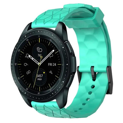 20mm Football Silicone Watch Band for Galaxy 42/44mm