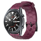 For Samsung Galaxy Watch3 45mm / Wine Red