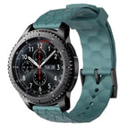 For Samsung Gear S3 Frontier / Rock Cyan