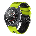 For Samsung Galaxy Watch3 45mm / Lime+Black