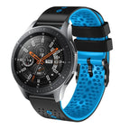 For Samsung Galaxy Watch 46mm / Black+Blue