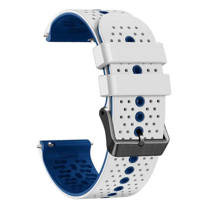 22mm Two Color Perforated Silicone Band For Gear S3