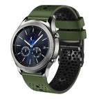 For Samsung Gear S3 Classic / Army Green+Black