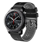 For Samsung Gear S3 Frontier / Black+Grey