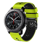 For Samsung Gear S3 Frontier / Lime+Black