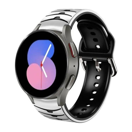 Curved Texture Silicone Watch Band For Galaxy Watch 5 40mm