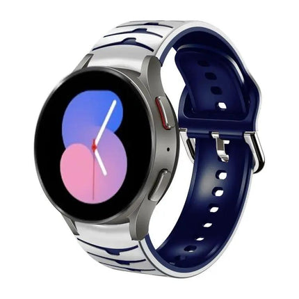 Curved Texture Silicone Watch Band For Galaxy Watch 5 40mm