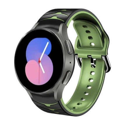 Curved Texture Silicone Watch Band For Galaxy Watch 5 40mm