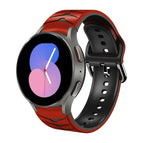 For Samsung Galaxy Watch 5 40mm / Red+Black