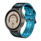 For Samsung Galaxy Watch 5 Pro 45mm / Black+Blue