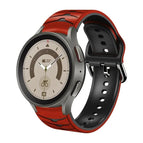For Samsung Galaxy Watch 5 Pro 45mm / Red+Black