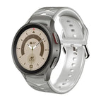 For Samsung Galaxy Watch 5 Pro 45mm / Grey+White