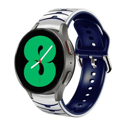 Curved Silicone Watch Band For Samsung Galaxy Watch 4 44mm