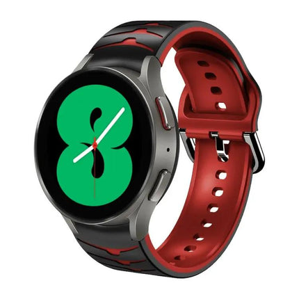 Curved Silicone Watch Band For Samsung Galaxy Watch 4 44mm