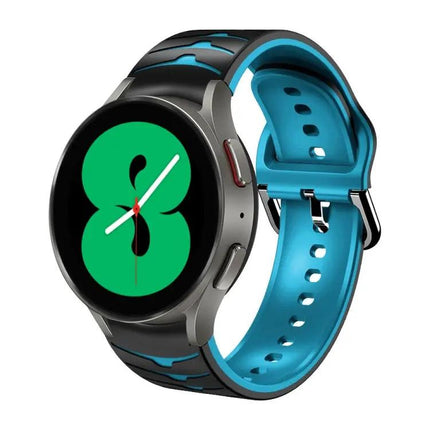 Curved Silicone Watch Band For Samsung Galaxy Watch 4 44mm