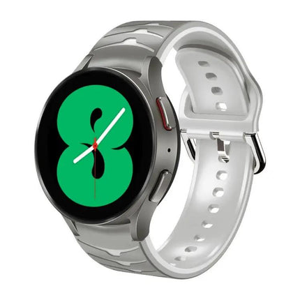 Curved Silicone Watch Band For Samsung Galaxy Watch 4 44mm