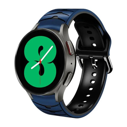 Curved Silicone Watch Band For Samsung Galaxy Watch 4 44mm