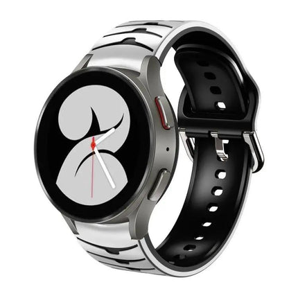 Curved Silicone Watch Band For Samsung Galaxy Watch 4 40mm