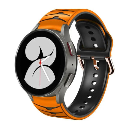 Curved Silicone Watch Band For Samsung Galaxy Watch 4 40mm